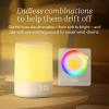 Nanit Sound and Light Smart Baby Night Light and Sound Machine | Audio Monitor | Cry Detection Alert Feature | OK to Wake Alarm Clock for Kids | Temp & Humidity Tracking | Rechargeable Battery | WiFi view 4