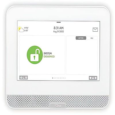 Qolsys IQPH055 Home Hub, 7" Screen, at&T/SRF319, 8-Core Processor, LTE & Wi-Fi Dual Path, Live View and Live Answer, Bluetooth Disarming