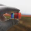 GatherTOOL 1Pc K9 Six-Sided Bright Light Cube Photographic Prism Color Dichroic Glass Cube Optical Glass X-Cube Beam Combiner Prism 20 * 20 * 17mm Customized Home Accessories view 3