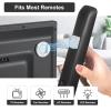 YYILIS Magnetic Remote Control Holder Wall Mount, 4 Pack Upgrade Remote Control Organizers Storage Self-Adhesive TV Remote Control Caddy for Back of TV White view 2
