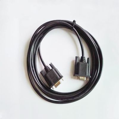 GT01-C30R2-9S Compatible Touch Screen GT11/GT15/GT1000/GT1050 Series Programming Download Line RS232 Interface (Black 3m)