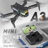 A3 mini aerial drone 4K dual-camera small aircraft (4K single camera) view 3