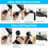Ihvewuo Cable Management Under Desk Net Large Capacity Flexible Adjustable Wire Organizer Net Privacy Under Desk Mesh Cord Organizer Tear Resistant Cable Holder for Home Office Workbench view 2