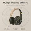 DOQAUS Bluetooth Headphones Over Ear, 90H Playtime, 3 EQ Modes, HiFi Audio, ENC Mic, Reinforced Durable Frame & Soft Earpads for Extended Wear, Phone, PC, Travel view 3