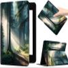 Slim Shell Case for 6.8" Kindle Paperwhite (11th Generation 2021)  Kindle Paperwhite Signature Edition, Premium PU Leather Lightweight Auto Sleep/Wake Cover with Stand, Forest view 1
