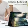 Slim Shell Case for 6.8" Kindle Paperwhite (11th Generation 2021)  Kindle Paperwhite Signature Edition, Premium PU Leather Lightweight Auto Sleep/Wake Cover with Stand, Forest view 2