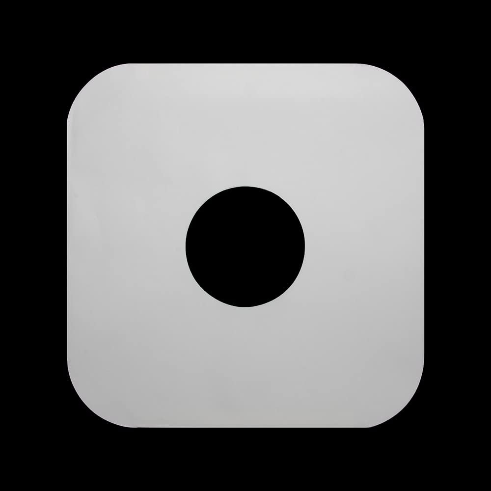 Vinyl Styl 12 Inch Vinyl Record Inner Sleeve Round Corners 500 Count Bulk (White)