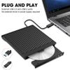 Magik 1-2 Pack Portable USB 3.0 External CD DVD Drive Burner Writerr Writer Laptop (1 Pack) view 4