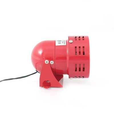 Mesan Brand Mini Type Motor Siren Metal Body Loud Sounder Alarm Surface and Wall Mounting 115 Decibel Different Voltage Options Industrial and General Purpose (220VAC)