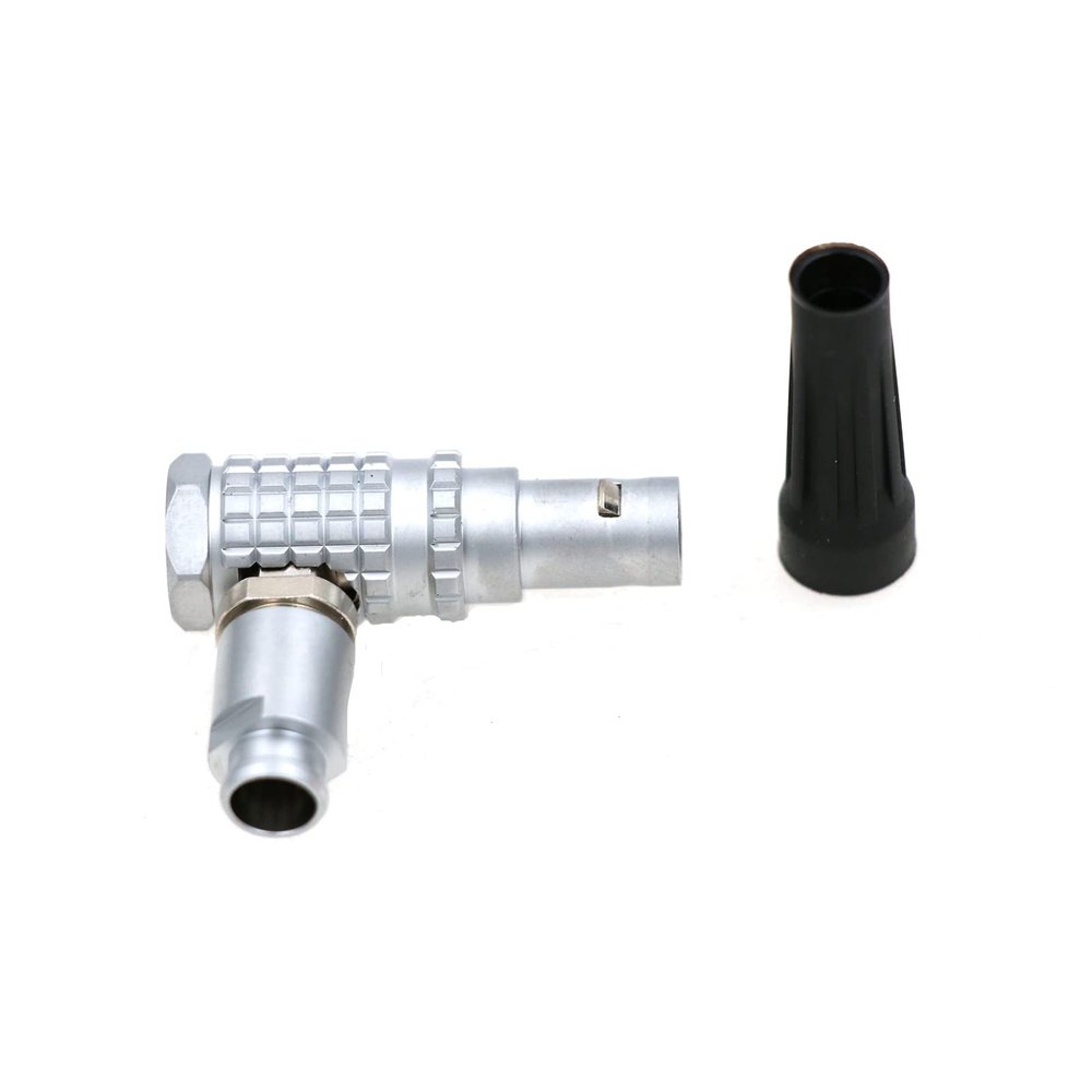 ZBLZGP Right Angle 0B FHG 5 Pin Push Pull Circular Connector for Arri Alexa Mini Sound Devices ZAXCOM Red Epic Camera
