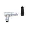 ZBLZGP Right Angle 0B FHG 5 Pin Push Pull Circular Connector for Arri Alexa Mini Sound Devices ZAXCOM Red Epic Camera view 1