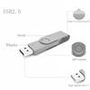10 Pack Custom Wedding USB Flash Drive, Personalize Business Photography Logo Rotate USB Drives Thumb Drive, Memory Stick Jump Drive Pen Drive (10 Pack 128GB) view 4