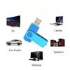 10 Pack Custom Wedding USB Flash Drive,Personalize Business Photography Logo Rotate USB Drives Thumb Drive, Memory Stick Jump Drive Pen Drive (10 Pack 64GB) view 4