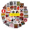 100Pcs Funny Firefighter Stickers - Fireman Stickers & Decals for Hard Hat - Funny Firefighter Hard Hat Gifts view 1