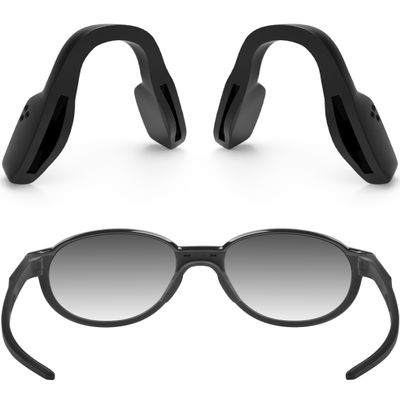 ToughAsNails 2 PCS Standard Fit Replacement Nose Pads Pieces for Oakley BXTR OO9280/BXTR Metal OO9237 Sunglasses Black&Black