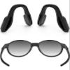 ToughAsNails 2 PCS Standard Fit Replacement Nose Pads Pieces for Oakley BXTR OO9280/BXTR Metal OO9237 Sunglasses Black&Black view 1