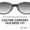 ToughAsNails Low Bridge Fit Black Replacement Nose Pads Pieces for Oakley Sutro TI OO6013 Sunglasses view 4