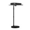 HIHELO Projector Mount Universal Projector Stand Projector Telescopic Floor Stand Sofa Bedside Tray Hidden Right Angle Projector Bracket Adjustable Projector Stand view 1