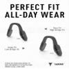 ToughAsNails Standard Fit Gray Replacement Nose Pads Pieces for Oakley Plazlink OX8061 Glasses view 2