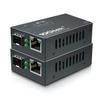 10Gtek [Mini Size] Gigabit Ethernet Media Converter, Open SFP Fiber to Ethernet RJ45 Converter for 10/100/1000Base-Tx to SFP(SFP Slot Without Module), UL Certified, Pack of 2 view 1