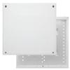 On-Q EN1400 EN 20 Gauge CRS Enclosure with Screw-On Cover, 14 inch, Glossy White & VM1002 1X8 Enhanced Passive Video Splitter, 1GHz view 2