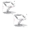 HIHELO Projector Mount Universal Projector Stand Rotary Projector Bracket Projector Aluminum Alloy Desktop Bracket is Applicable to Office and Home Desktop Adjustable Projector Stand view 2