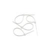 Birdflee Cable Tie (100Mmx2.5 Mm_White) Set of 300 Pcs | Wire Zip | Cable Lock | Strong and Durable Zip Locker view 4