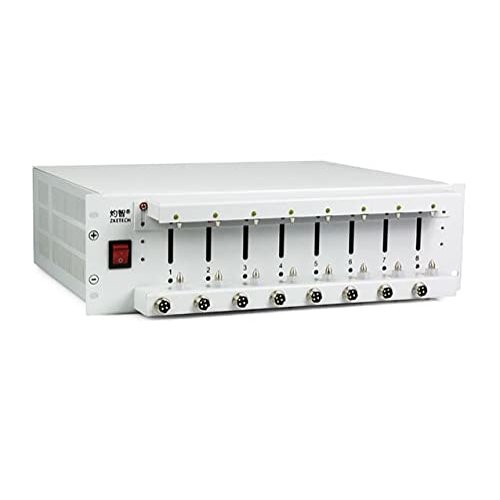Jieotwice EBC-X 8-Channel Battery Split Cabinet Iron Lithium Battery Capacity Tester 18650 Batteries 10A Cycle Aging (with Bracket)