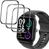 Compatible for TOOBUR Smart Watch Screen Protector, [3 Pack] Lamshaw Full Coverage TPU Clear Film Compatible with TOOBUR IDW13 1.8" Smart Watch/TEMINICE IDW13 1.8" Smart Watch/VRPEFIT IDW13 1.8" view 1