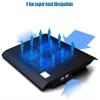 QIYUDS Laptop Cooling Pad,Support 15.6 Inches Laptops, 4 Fans,Light,uiet Rapid Cooling Action,Ergonomic Ventilated Support,Portable view 2