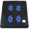 QIYUDS Laptop Cooling Pad,Support 15.6 Inches Laptops, 4 Fans,Light,uiet Rapid Cooling Action,Ergonomic Ventilated Support,Portable view 3