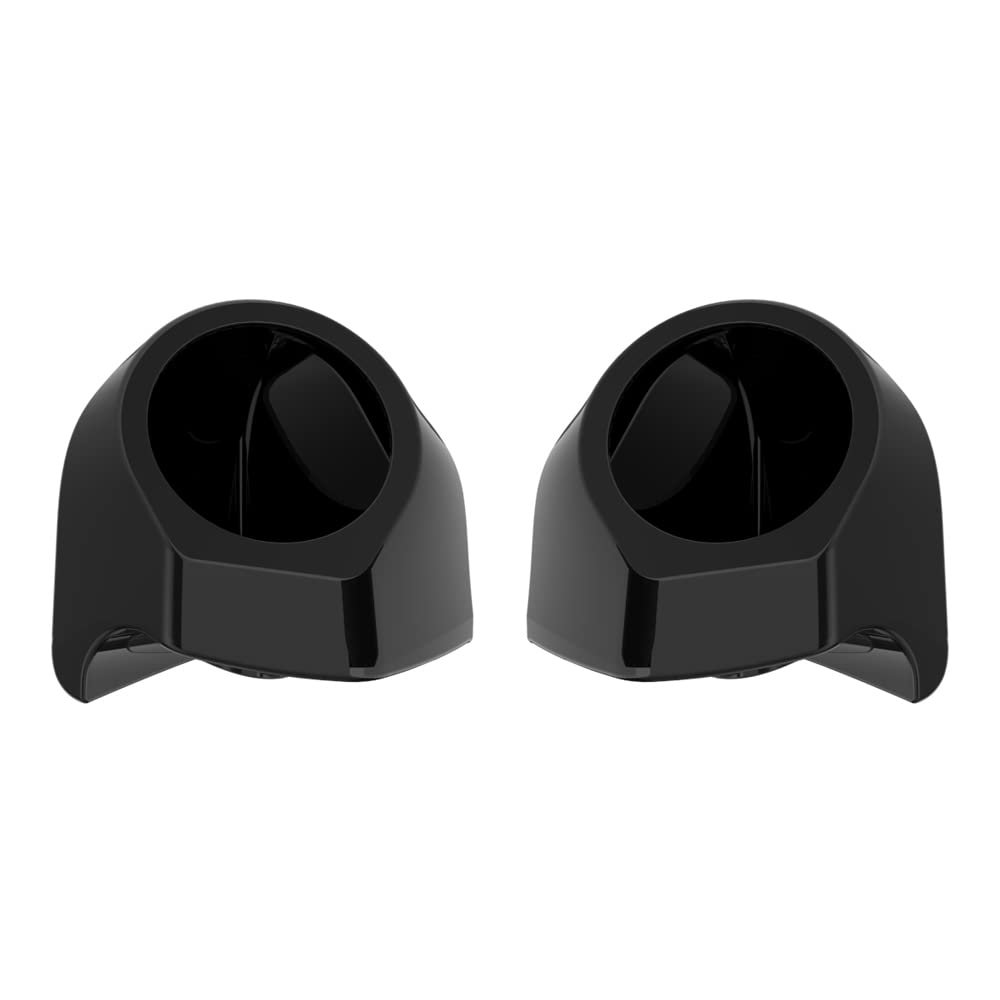 Advanblack Color Matched 6.5 Inch Tour Trunk Pack Rear Speaker Pods fit for Harley King Tour Trunk Pack