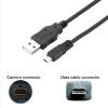 Camulti UC-E6 Digital Camera USB Data Cable Mini 8 Pin for Sony for Nikon CoolPix for Fuji for Panasonic P510, P520, S80, S1000, P510,S4200, S4300, S5100 view 2
