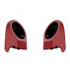 Advanblack Color Matched 6.5 Inch Tour Trunk Pack Rear Speaker Pods fit for Harley King Tour Trunk Pack view 2