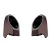Advanblack Color Matched 6.5 Inch Tour Trunk Pack Rear Speaker Pods fit for Harley King Tour Trunk Pack view 4