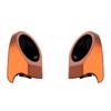 Advanblack Color Matched 6.5 Inch Tour Trunk Pack Rear Speaker Pods fit for Harley King Tour Trunk Pack view 2