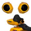 Advanblack Color Matched 6.5 Inch Tour Trunk Pack Rear Speaker Pods fit for Harley King Tour Trunk Pack view 1