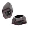 Advanblack Color Matched 6.5 Inch Tour Trunk Pack Rear Speaker Pods fit for Harley King Tour Trunk Pack view 4