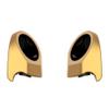 Advanblack Black Hills Gold 6.5 Inch Tour Trunk Pack Rear Speaker Pods fit for Harley King Tour Trunk Pack view 2