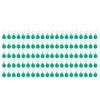 100PCS Door Lock Key Fobs 125KHz Smart Contactless Proximity ID Card Access Control Tag Read Only (Green) view 1