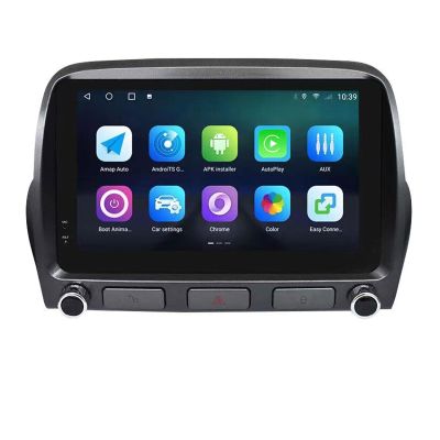 Android 9 Inch Touch Screen Car Radio for Chevrolet Camaro 2010-2015, GPS Navigation 4GB+64GB Support with Carplay/Bluetooth/4G/DSP Head Unit Stereo