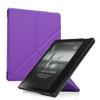 Case for Kindle Oasis (10th Generation, 2019 Release and 9th Generation, 2017 Release) - Slim Cross Stripe Fold Stand Cover with Auto Wake/Sleep,Purple view 1