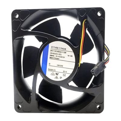 24V 4114N/17HVR 480mA 11.5W 120X38MM Cooling Fan 4-Wire