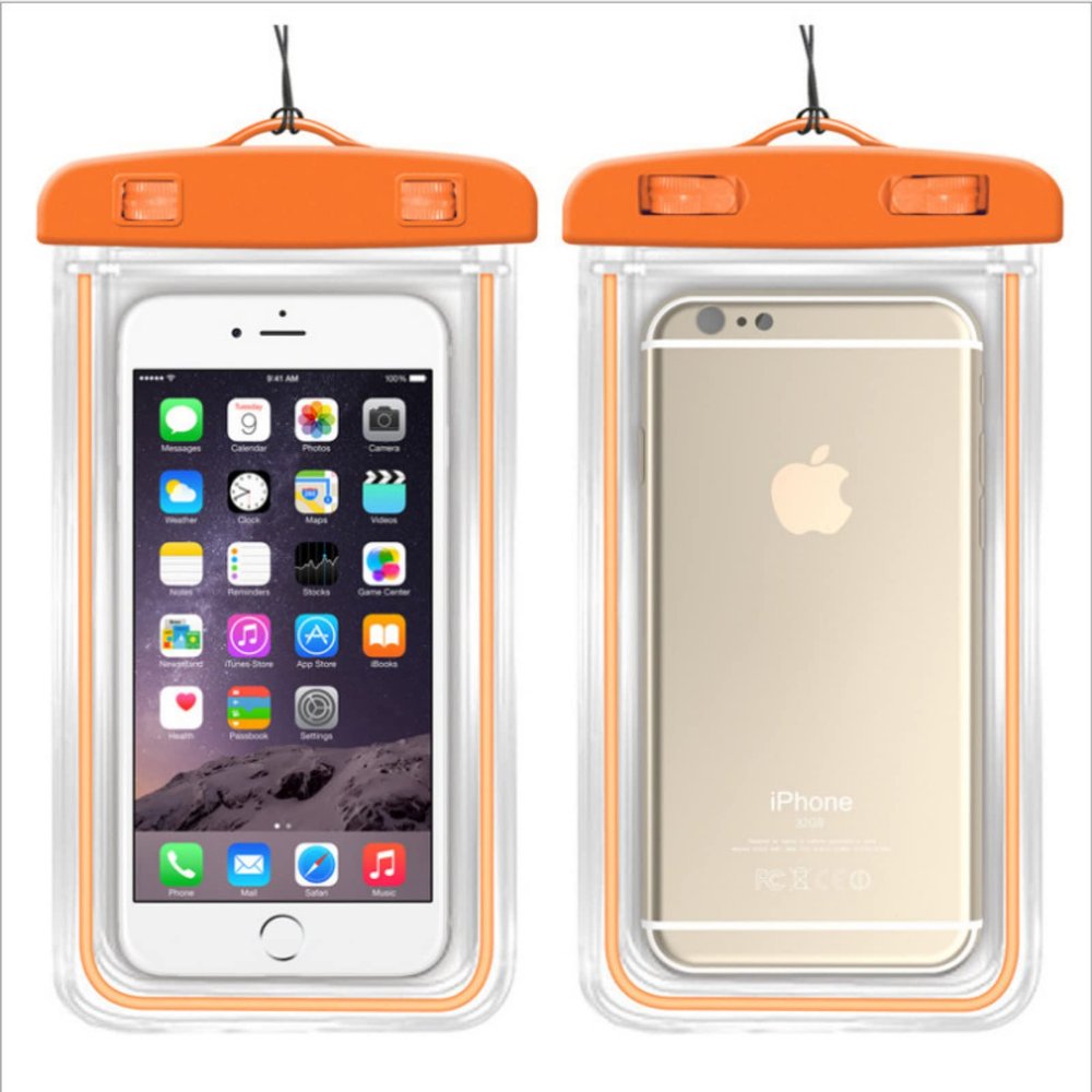 NSADE Underwater Camera Phone Waterproof Bag Swimming Phone Touch Screen Bag(,)
