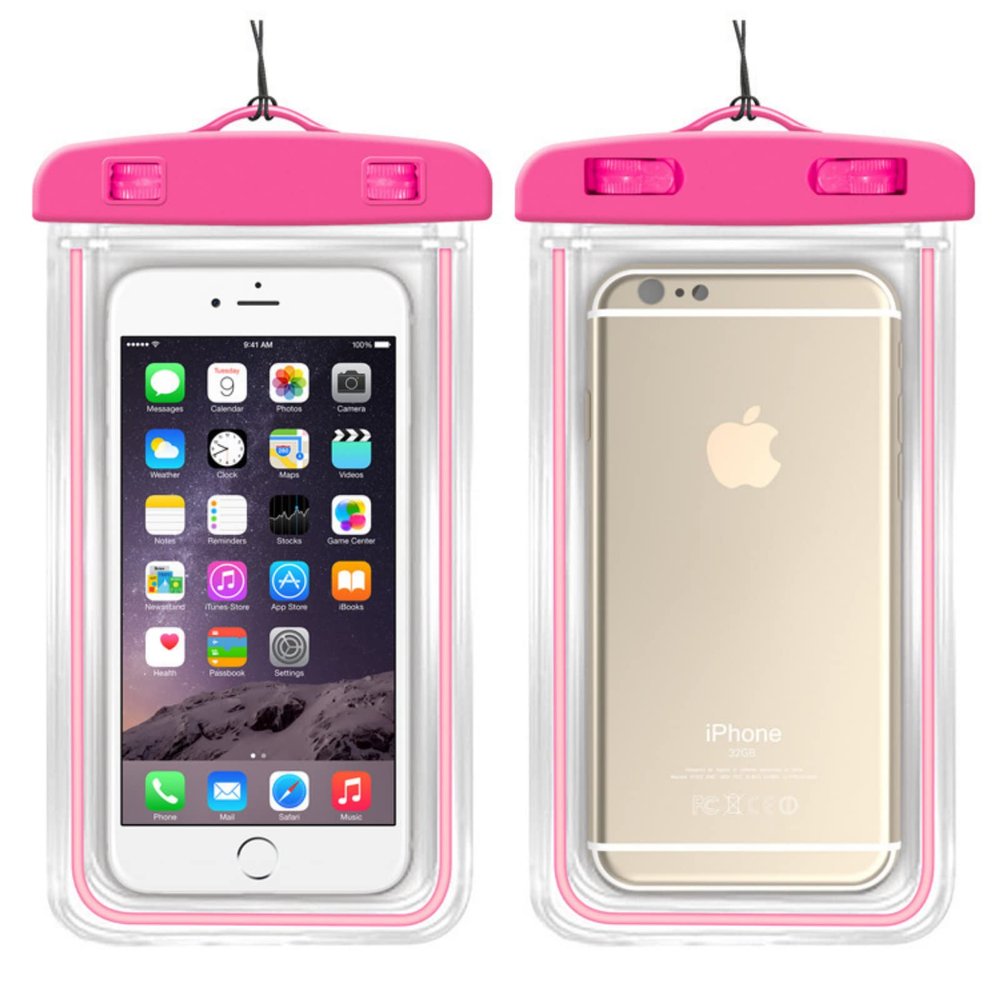 NSADE Underwater Camera Phone Waterproof Bag Swimming Phone Touch Screen Bag(,)