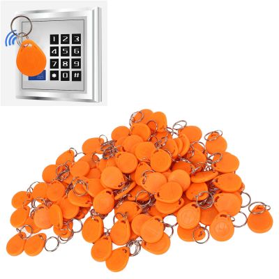 100 Pcs Door Lock Key Fobs 125KHz Smart Contactless Proximity ID Card Access Control Tag Read Only ()