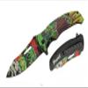 GIFTS INFINITY Pocket Folding Knife - Groomsmen Wedding Party Monogrammed (RADIUM SKULL) view 1