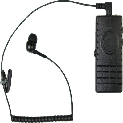 PRYME BTH-300-MAX-Kit1 Bluetooth Headset w/Bud Style Earphone for 2-Way Radios, CellPhones, and Tablets w/Bluetooth (iOS or Android) for ZELL0, ESChat, Wave, Streamwide, and Other PTT Apps