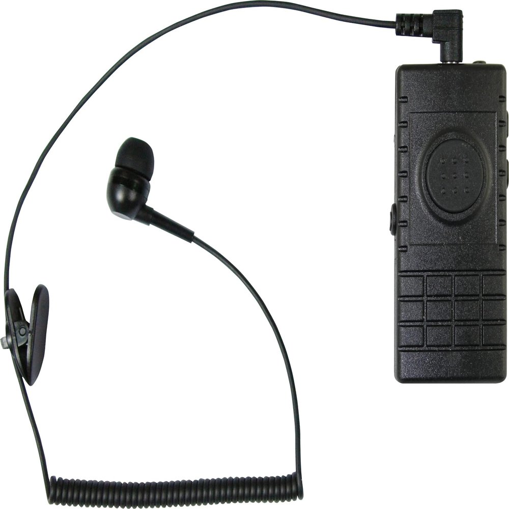 PRYME BTH-300-MAX-Kit1 Bluetooth Headset w/Bud Style Earphone for 2-Way Radios, CellPhones, and Tablets w/Bluetooth (iOS or Android) for ZELL0, ESChat, Wave, Streamwide, and Other PTT Apps