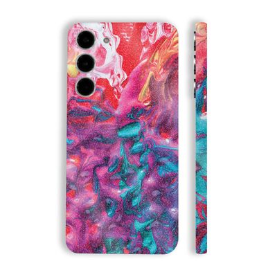 MightySkins Glossy Glitter Skin Compatible with Samsung Galaxy S23 Plus Full Wrap - Paint Party | Protective, Durable High-Gloss Glitter Finish | Easy to Apply & Change Styles | Made in The USA